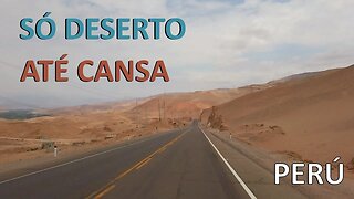 De Tacna a Arequipa pelo Meio do Deserto Peruano