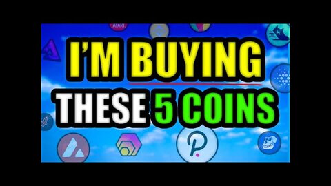 I’m Buying THESE 5 Altcoins! BIG Cardano Update! Bitcoin & Ethereum Market Analysis & Crypto News!