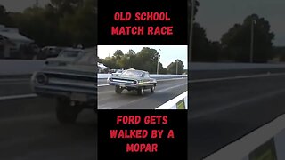 Old School Match Race! Ford Gets Walked By a Mopar! #shorts