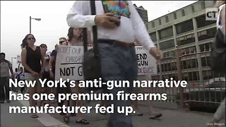 Gun Manufacturer Fed Up With Gun Controlled NY, Sets Up Shop in the South