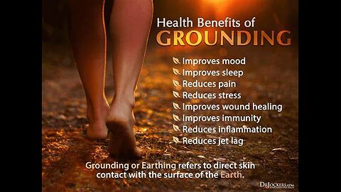 ▶️ EARTHING INSIDE & BARFOOT GROUNDING OUTSIDE - THE CURE FOR CHRONIC INFLAMMATION - CLINTON OBER