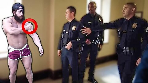 LIVER KING DOES INJECTION IN FRONT OF COPS PRANK