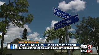 Burglars ransack cars in quiet Lehigh Acres neighborhood