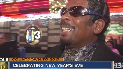 New Year's fashion on Fremont Street