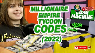 Millionaire Empire Tycoon Codes (2022)