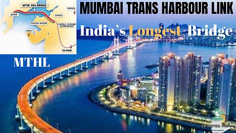 MTHL | India's Longest Sea Bridge - Atal Setu | Mumbai Trans Harbour Link (MTHL) Drive