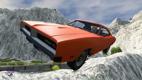 Cliff Drops & Falls #2 - BeamNG Drive Crashes