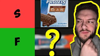 Ranking WALMART Protein Bars on a Tier List