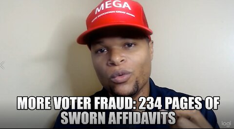 234 Pages of Sworn Affidavits Showing Voter Fraud