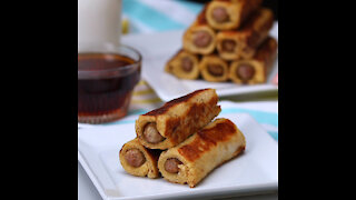 French Toast Sausage Rollups [GMG Originals]