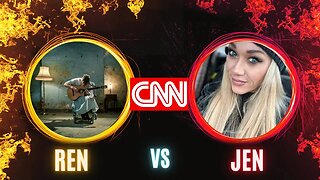 Ren Makes CNN and he puts them ON BLAST! #ren #trending #cnn #news #music #reaction Just Jen Reacts