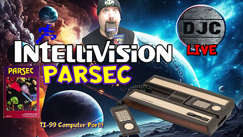 INTELLIVISION - "PARSEC" a TI-99 Computer Port to the Intellivision - DJC LIVE