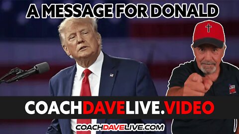 A MESSAGE FOR DONALD J TRUMP | #1705