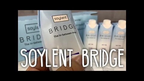 Soylent Bridge Snack Alternative Drink Review