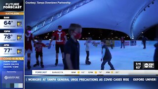 Winter Village at Tampa's Curtis Hixon Park opens Friday with skating, snow and new safety measures