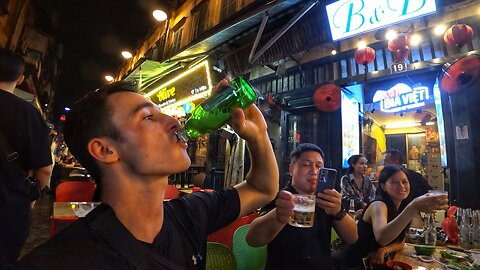 To Many Beers on Hanoi Beer street. Sapa - Hanoi journey 🇻🇳