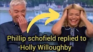 Phillip Schofield reply to Holly Willoughby (THIS IS SHOCKING) - SHOTS FIRED!!!!!!