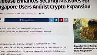 WARNING…COINBASE CRYPTO EXCHANGE IS COLLECTING INFO!!
