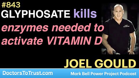 JOEL GOULD 2 | GLYPHOSATE kills enzymes needed to activate VITAMIN D