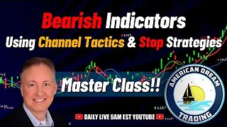 Master Class - Bearish Indicators, Channel Tactics & Stop Strategies In The Stock Market