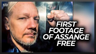 BREAKING: First Footage of Free Julian Assange & Details of Release