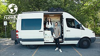 Eamon and Bec's UPGRADED World Traveling Sprinter Van Conversion Tour