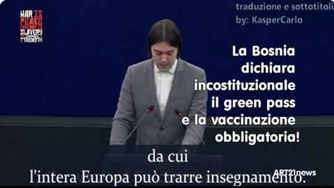 La Bosnia dichiara incostituzionale il Green pass e la vaccinazione obbligatoria!