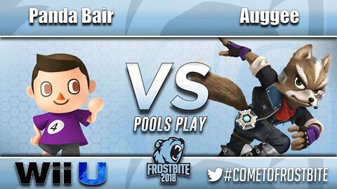 Panda Bair (Villager) vs. Auggee (Fox, Cloud) - Wii U Pools Play - Frostbite 2018