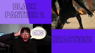 Reacting To Black Panther Wakanda Forever (Teaser) Trailer!