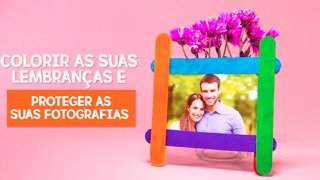 Dê cor às suas lembranças e protege as suas fotografias.