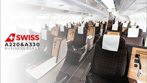 Swiss A220 & A330 Business Class | Munich to Zurich to Amsterdam