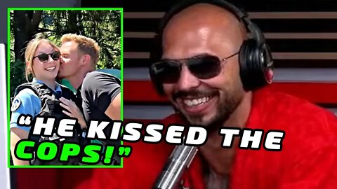 Andrew Tate Gets Pulled Over Then Kisses The Cop