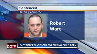 Pinellas Park babysitter sentenced for using infant he was caring for to create child pornography