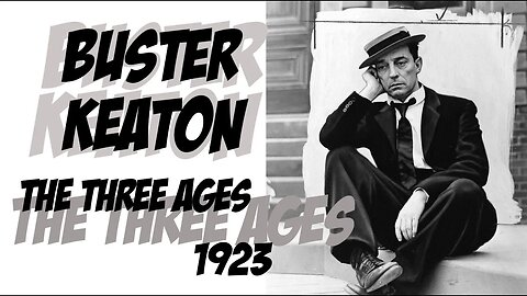 Three Ages 🏛️🪓 Buster Keaton 💘🦕