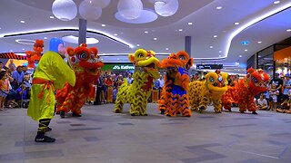 Lion Dance CNY Chinese New Year Heres Luck Lottery Australia