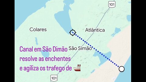 Solução para as enchentes no RS abrir canal emergencial da Lagoa dos Patos para o mar em São Simão