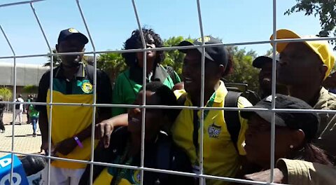 #ANC54 UPDATE 1 - Delegates arrive at Nasrec for ANC national conference (9Da)