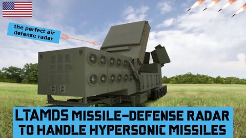 LTAMDS missile defense radar to handle hypersonic missiles #missiledefense #hypersonicmissile