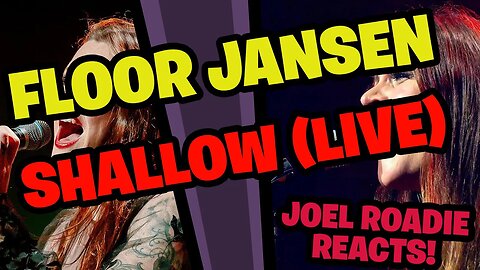Floor Jansen - Shallow (Live) - Roadie Reacts