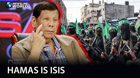 Former Pres. Duterte strongly condemns Hamas amid ongoing Israel conflict