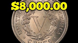 The 1898 V Nickel Worth THOUSANDS of Dollars!