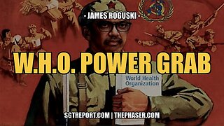 THE W.H.O. POWER GRAB ACCELERATES -- JAMES ROGUSKI