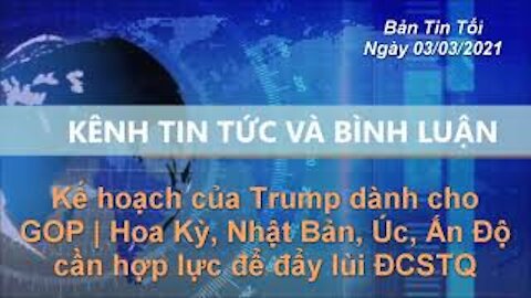 Trump lên kế hoạch dành cho GOP | Hoa Kỳ, Nhật Bản, Úc, Ấn Độ cần hợp lực để đẩy lùi ĐCSTQ