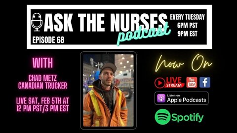 Ask the Nurses Podcast, Episode 68
