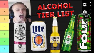 Alcohol tier List Joe Bartolozzi