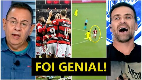 "MEU DEUS DO CÉU! Como ESSE CARA TÁ JOGANDO! O Flamengo DEU UM BAILE no Palmeiras e..."