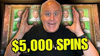 PURE MADNESS!!! $5,000 SPINS IN LAS VEGAS!