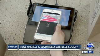 How the US is becoming a cashless society