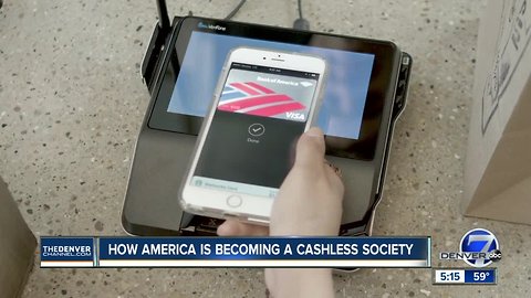 How the US is becoming a cashless society