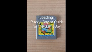 Puzzle Boy for GameBoy in Nintendo Game Boy Pocket Black Border Console